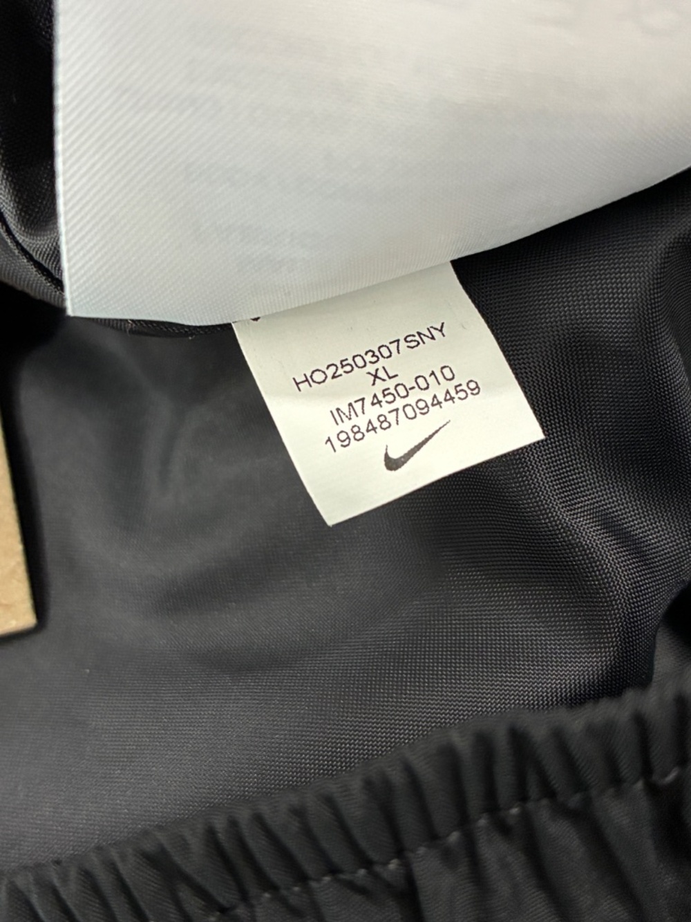 Nike Sportswear Windrunner Women's Bubble Hem Skirt XL Black/Sail IM7450-010 NWT - Picture 9 of 15